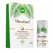 Возбуждающий гель с ароматом кокоса Vibration Coconut - 15 мл. - INTT - купить с доставкой в Домодедово