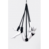 Черные секс-качели Anonymo №0503 - ToyFa - купить с доставкой в Домодедово