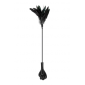Двусторонний стек-щекоталка Sweet Caress Feather Whip - 58 см. - Sweet Caress - купить с доставкой в Домодедово