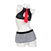 Надувная секс-кукла с реалистичной головой в костюме учительницы - ToyFa - в Домодедово купить с доставкой