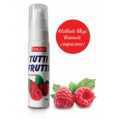 Гель-смазка Tutti-frutti с малиновым вкусом - 30 гр. - Биоритм - купить с доставкой в Домодедово