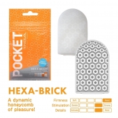 Карманный мастурбатор HEXA-BRICK - Tenga - в Домодедово купить с доставкой