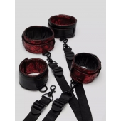 Изысканный набор фиксаций на кровати Reversible Under Mattress Restraint Set - Fifty Shades of Grey - купить с доставкой в Домодедово