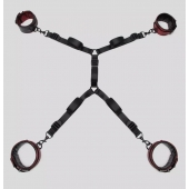 Изысканный набор фиксаций на кровати Reversible Under Mattress Restraint Set - Fifty Shades of Grey - купить с доставкой в Домодедово