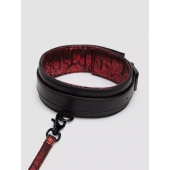Стильный ошейник с поводком Reversible Faux Leather Collar and Lead - Fifty Shades of Grey - купить с доставкой в Домодедово