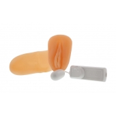 Мастурбатор-вагина с вибрацией ELLY POCKET PAL VAGINA MULTISPEED - NMC - в Домодедово купить с доставкой