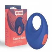 Синее эрекционное кольцо RRRING Casual Date Cock Ring - FeelzToys - в Домодедово купить с доставкой