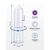 Презервативы MY.SIZE размер 69 - 10 шт. - My.Size - купить с доставкой в Домодедово