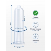 Презервативы MY.SIZE размер 47 - 3 шт. - My.Size - купить с доставкой в Домодедово