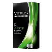 Презервативы увеличенного размера VITALIS PREMIUM x-large - 12 шт. - Vitalis - купить с доставкой в Домодедово