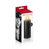 Черная низкотемпературная свеча для ваксплея - Fetish Tentation - купить с доставкой в Домодедово