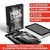 Игральные карты HOT GAME CARDS НУАР - 36 шт. - Сима-Ленд - купить с доставкой в Домодедово