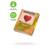 Экологически чистые презервативы Masculan Organic - 3 шт. - Masculan - купить с доставкой в Домодедово