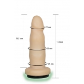 Телесная насадка Harness - 13,3 см. - LOVETOY (А-Полимер) - купить с доставкой в Домодедово