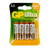 Батарейки алкалиновые GP Ultra Alkaline AA/LR6 - 4 шт. - Элементы питания - купить с доставкой в Домодедово