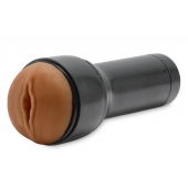 Коричневый мастурбатор-вагина Feel Stroker - Kiiroo - в Домодедово купить с доставкой