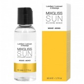 Смазка на силиконовой основе Mixgliss Sun - 50 мл. - Mixgliss - купить с доставкой в Домодедово