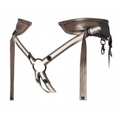 Бронзовый пояс для насадок Desirous Harness - Strap-on-me - купить с доставкой в Домодедово