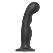 Черная насадка Strap-On-Me Dildo Plug P G size XXL - Strap-on-me - купить с доставкой в Домодедово