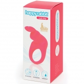 Розовое эрекционное виброкольцо Happy Rabbit Rechargeable Rabbit Cock Ring - Happy Rabbit - в Домодедово купить с доставкой