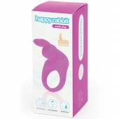 Фиолетовое эрекционное виброкольцо Happy Rabbit Rechargeable Rabbit Cock Ring - Happy Rabbit - в Домодедово купить с доставкой