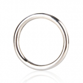 Стальное эрекционное кольцо STEEL COCK RING - 4.5 см. - BlueLine - в Домодедово купить с доставкой
