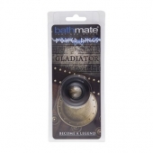 Чёрное эрекционное кольцо Gladiator - Bathmate - в Домодедово купить с доставкой