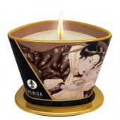 Массажная свеча Intoxicatin Chocolate с ароматом шоколада - 170 мл. - Shunga - купить с доставкой в Домодедово