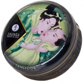 Массажная свеча Exotic Green Tea с ароматом зелёного чая - 30 мл. - Shunga - купить с доставкой в Домодедово