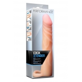Телесная насадка на пенис Cock Xtender - 17,7 см. - Blush Novelties - в Домодедово купить с доставкой
