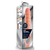 Телесная насадка на пенис 9 Inch Cock Sheath Extender - 22,2 см. - Blush Novelties - в Домодедово купить с доставкой