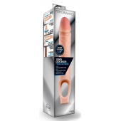 Телесная насадка на пенис 10 Inch Cock Sheath Extender - 25 см. - Blush Novelties - в Домодедово купить с доставкой