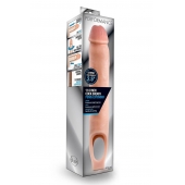 Телесная насадка на пенис 11.5 Inch Cock Sheath Penis Extender - 29,2 см. - Blush Novelties - в Домодедово купить с доставкой