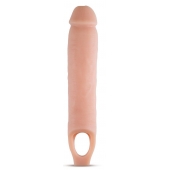 Телесная насадка на пенис 11.5 Inch Cock Sheath Penis Extender - 29,2 см. - Blush Novelties - в Домодедово купить с доставкой