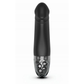 Черный вибратор с электростимуляцией Real Deal Neal - 16,5 см. - MyStim - купить с доставкой в Домодедово