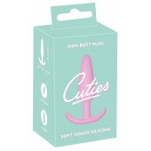 Розовая анальная втулка Mini Butt Plug - 8,4 см. - Orion