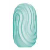 Бирюзовый мастурбатор-яйцо Twist Angel - Baile - в Домодедово купить с доставкой