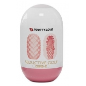 Розовый мастурбатор-яйцо Seductive Golf - Baile - в Домодедово купить с доставкой