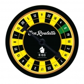 Настольная игра-рулетка Sex Roulette Kiss - Tease&Please - купить с доставкой в Домодедово