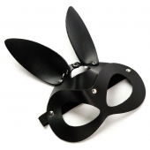 Черная маска  Зайка  с длинными ушками - Crazy Handmade - купить с доставкой в Домодедово