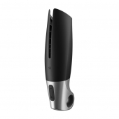 Черный мастурбатор с вибрацией Power Masturbator - Satisfyer - в Домодедово купить с доставкой