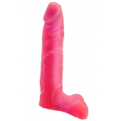 Розовая насадка-фаллос для трусиков Harness - 16,5 см. - LOVETOY (А-Полимер) - купить с доставкой в Домодедово