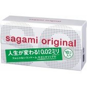 Ультратонкие презервативы Sagami Original 0.02 - 10 шт. - Sagami - купить с доставкой в Домодедово