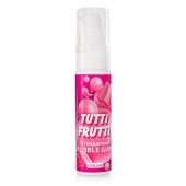 Интимный гель на водной основе Tutti-Frutti Bubble Gum - 30 гр. - Биоритм - купить с доставкой в Домодедово