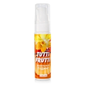 Интимный гель на водной основе Tutti-Frutti  Ванильный пудинг  - 30 гр. - Биоритм - купить с доставкой в Домодедово