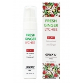 Возбуждающий гель Fresh Ginger Lychee Arousal Gel - 15 мл. - Exsens - купить с доставкой в Домодедово