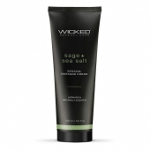 Массажный легкий крем WICKED Sage plus Sea Salt - 120 мл. - Wicked - купить с доставкой в Домодедово