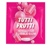 Пробник гель-смазки Tutti-frutti со вкусом бабл-гам - 4 гр. - Биоритм - купить с доставкой в Домодедово