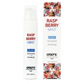 Возбуждающий гель Raspberry Mint с ароматом малины и мяты - 15 мл. - Exsens - купить с доставкой в Домодедово