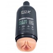 Телесный мастурбатор-вагина Shower Therapy Milk Me Honey - Pipedream - в Домодедово купить с доставкой